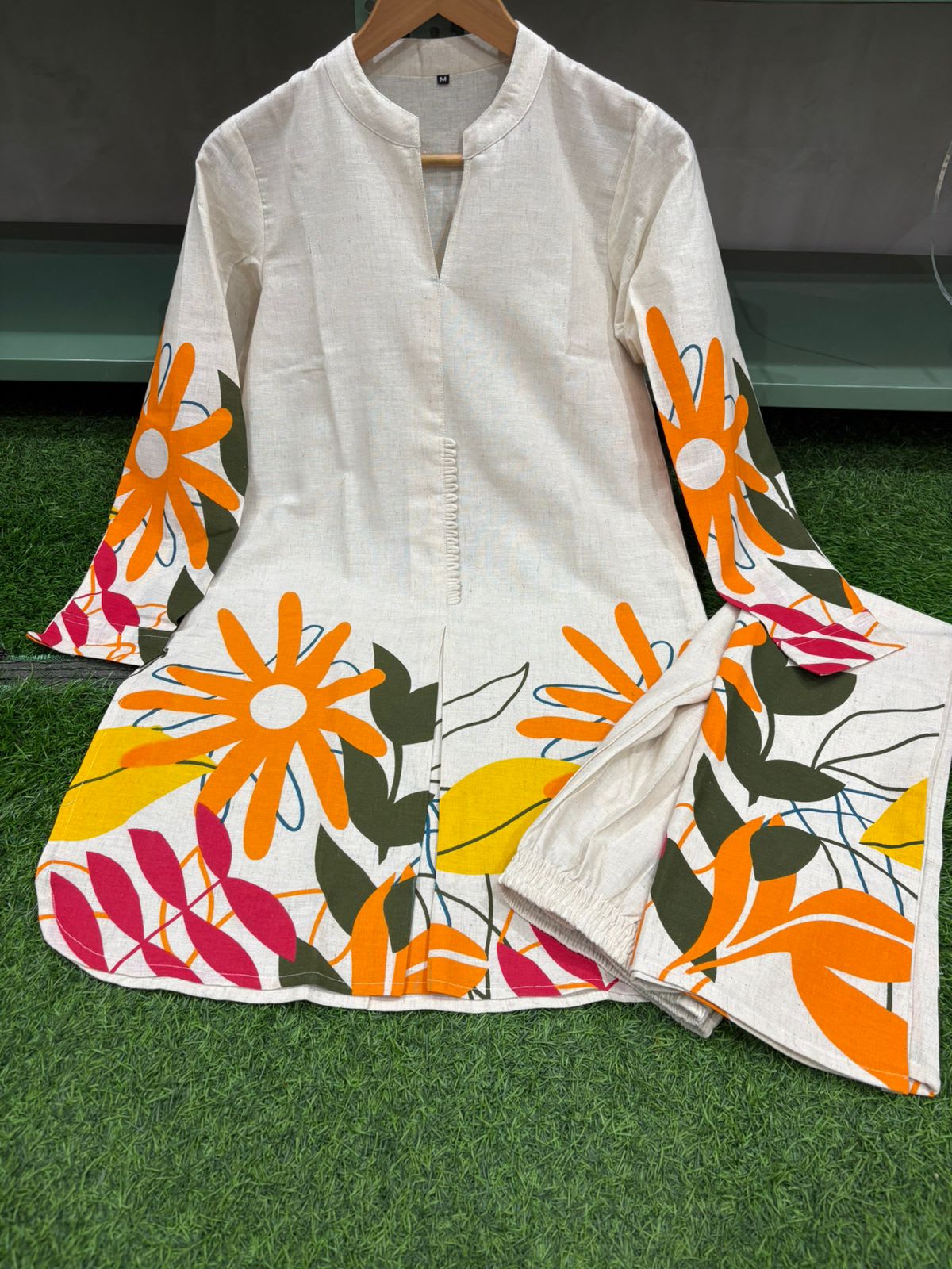 Floral Cotton Regular Coord Set