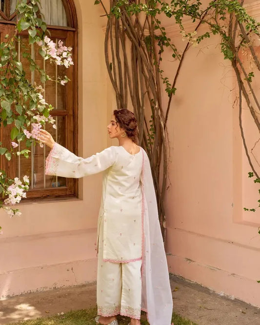 Heavy Pure Chanderi Suit Set