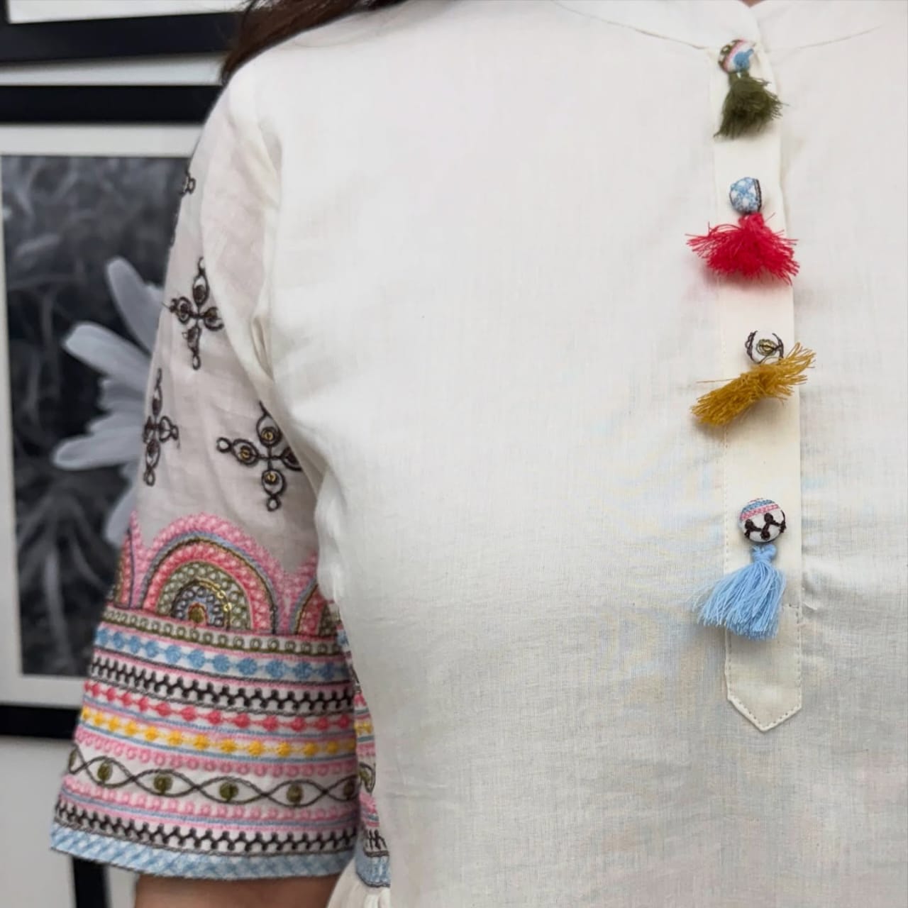 Cotton A-Line Kurta Set Printed Collection