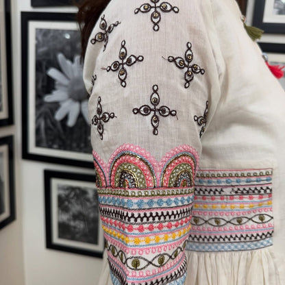 Cotton A-Line Kurta Set Printed Collection