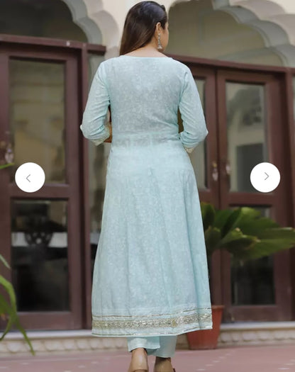 Rayon Classic 3 Piece Set Designer Wear