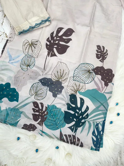 COTTON LINEN SUIT SET