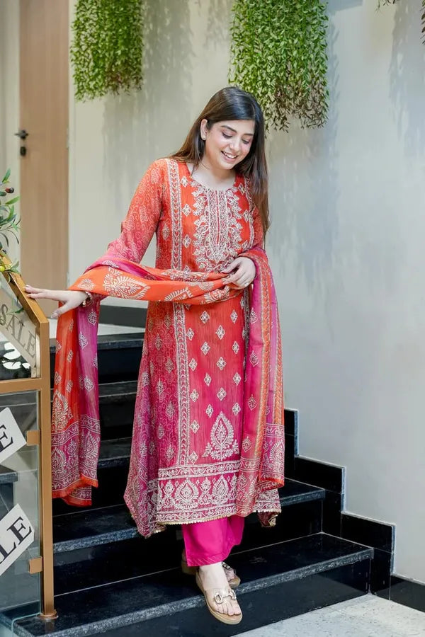 Chinon orange 3 piece set