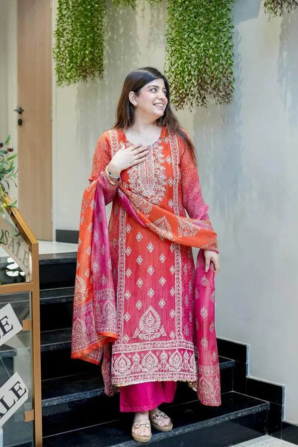 Chinon orange 3 piece set