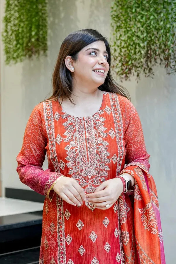 Chinon orange 3 piece set