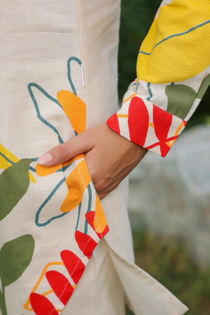 Floral Cotton Regular Coord Set