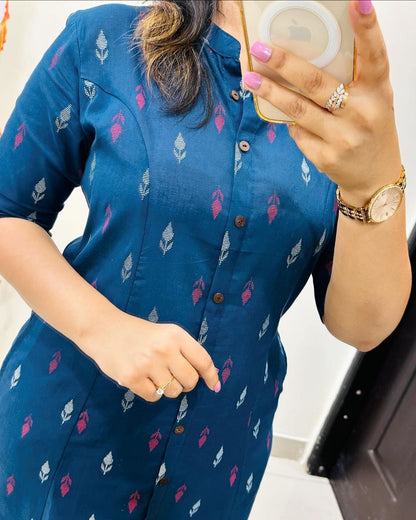 Introducing Our Latest Designer Smart Co-Ord Set -Blue