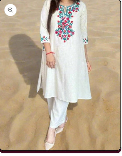 Royal Libas Cotton Kurti Set