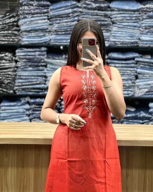 Orange New Co-Ord Set Comfort & Style Combined