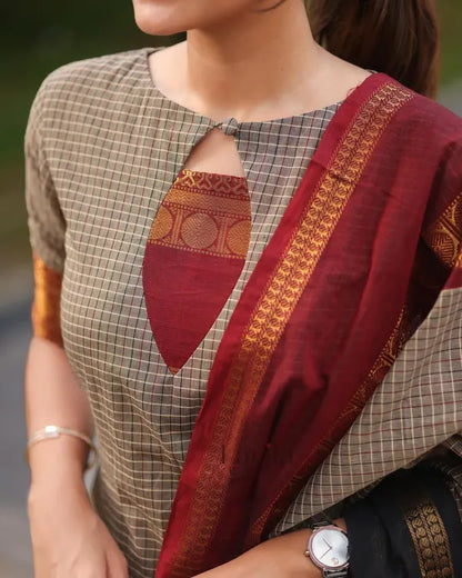 PREMIUM KANCHI COTTON SUIT SET