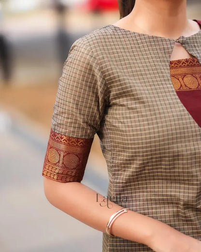 PREMIUM KANCHI COTTON SUIT SET