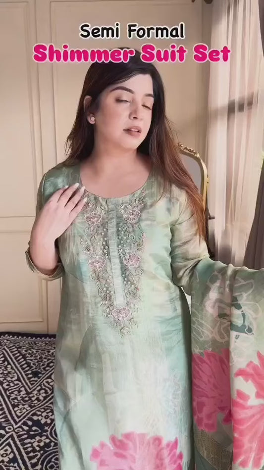 NEW ARRIVALS - SHIMMER SUIT SET