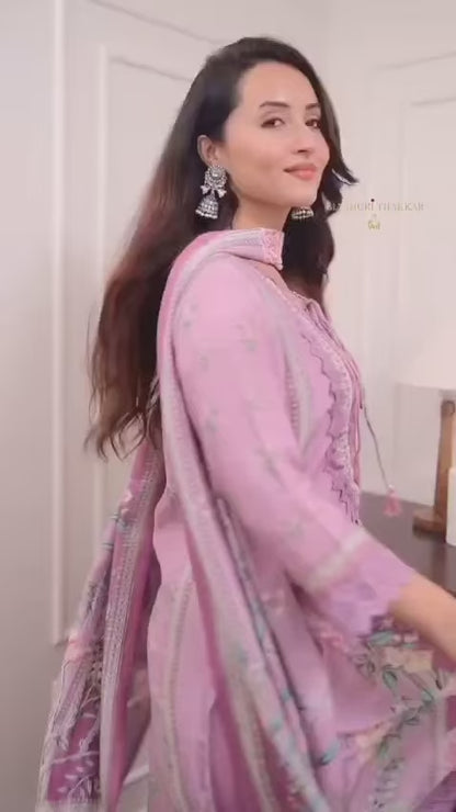 LILAC MUSLIN Classic SUIT SET