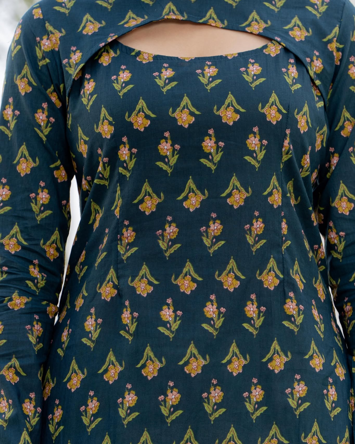 Convertible Top for Women | Pure Cotton 60×60 | 2-in-1 Neck Design | Casual & Daily Wear