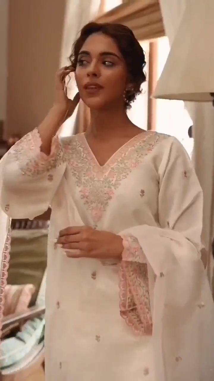 Heavy Pure Chanderi Suit Set